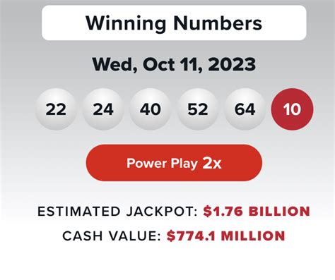 quien ganó el powerball anoche|Resultados de Powerball .